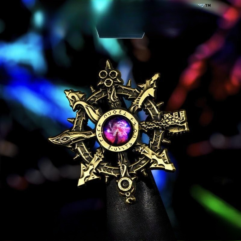 Vintage Gothic Pentagram Inlai - Vintage Collectible Clothing ulasan dan harga