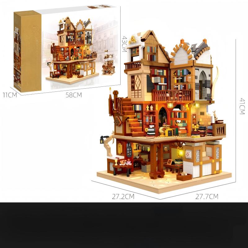 Vintage Book‑House Bricks Mode - Vintage And Collectible Books ulasan dan harga