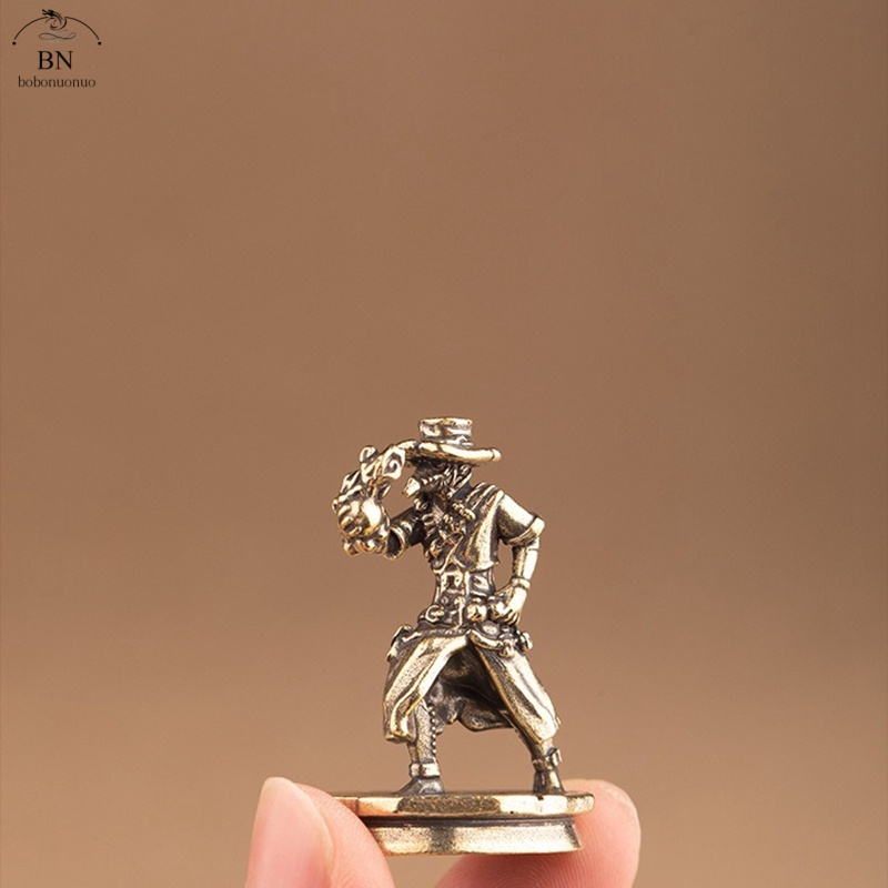 solid Brass Dance Cowboy Figur - Vintage And Collectible Toys ulasan dan harga