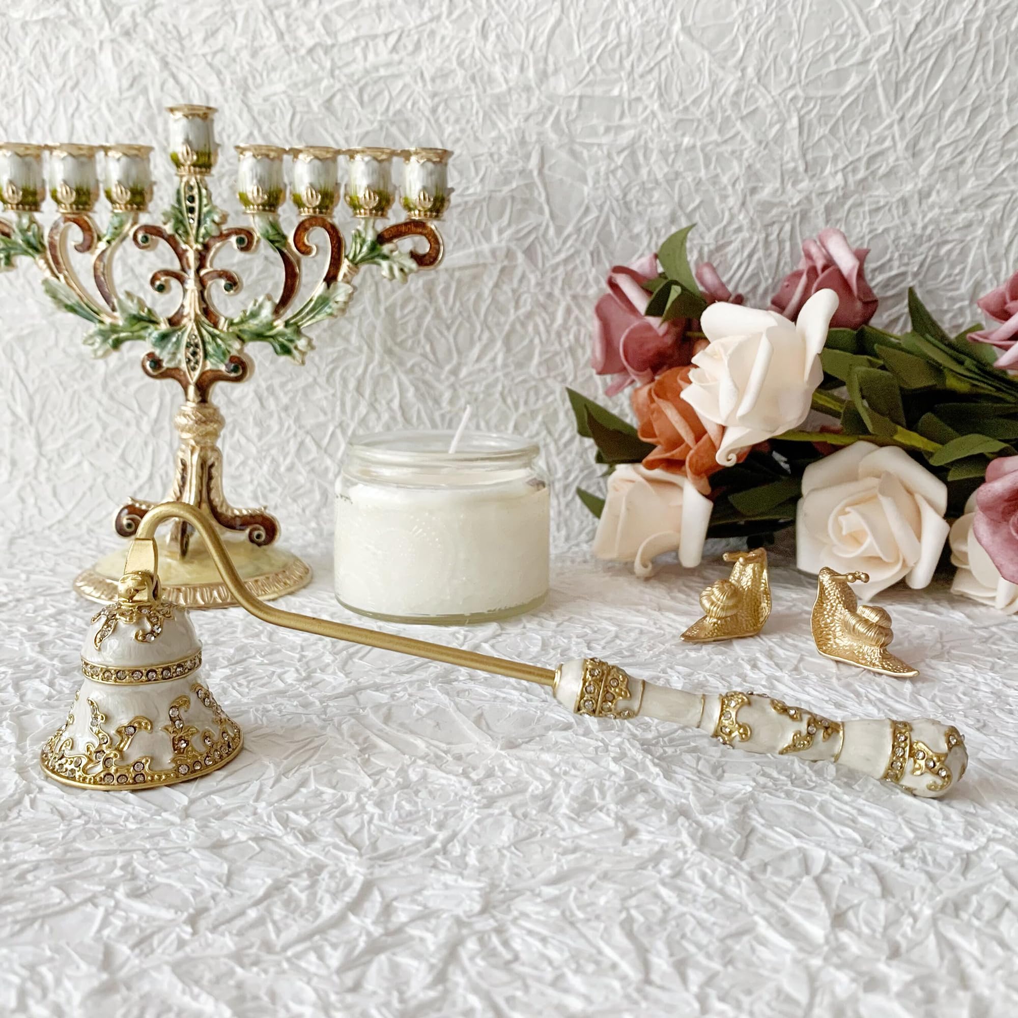 Luxury Menorah Candle Snuffer  - Collectible & Vintage Dolls For Halloween ulasan dan harga