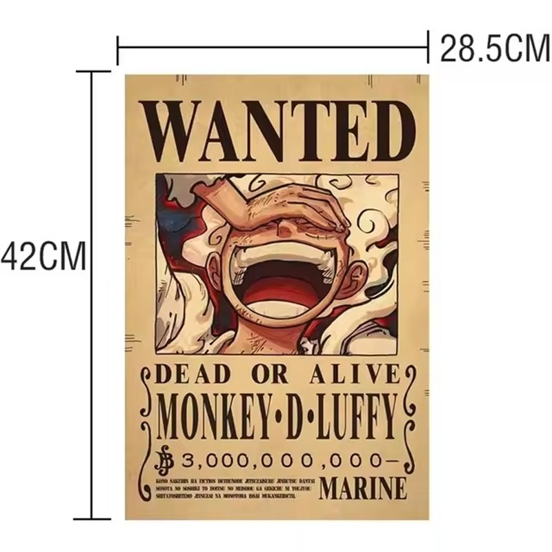 Anime One Piece Bounty Wanted  - Vintage And Collectible Toys ulasan dan harga