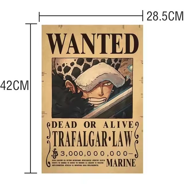 Anime One Piece Bounty Wanted  - Vintage And Collectible Toys ulasan dan harga