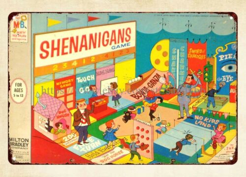 Shenanigans Board Game 1964 me - Vintage Collectible Stores ulasan dan harga